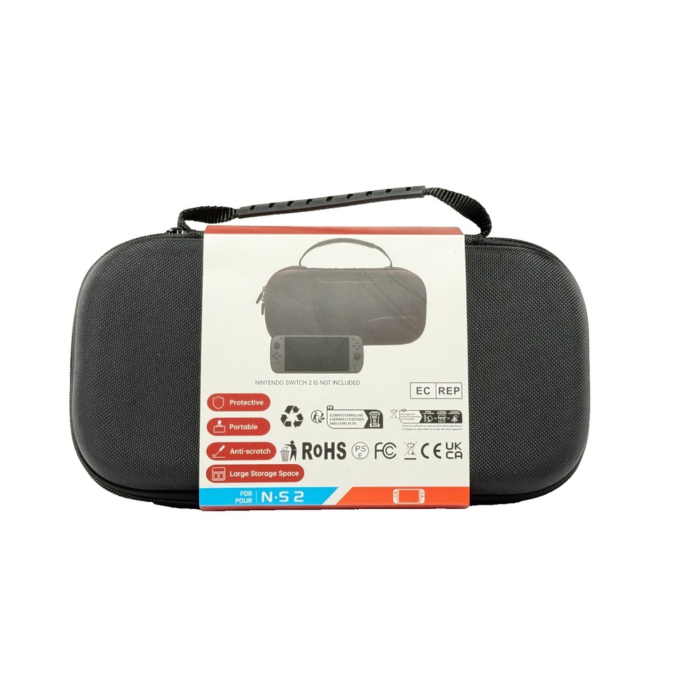 Hard Shell Pouch Portable Travel Game Bag Carrying Case for Nintendo Switch 2